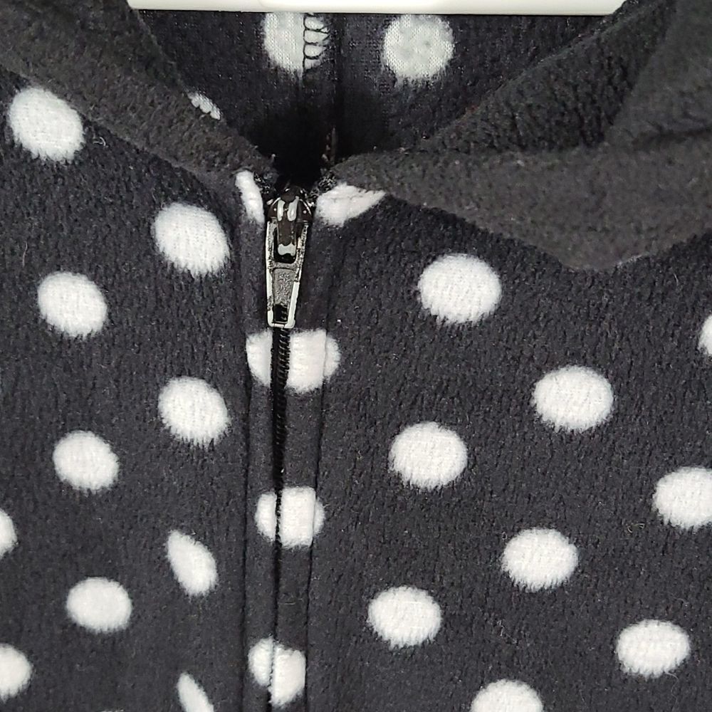 Disney Minnie Mouse S Fleece Union Suit Pajamas Hooded Onesie Cosplay Costume - Picture 10 of 11